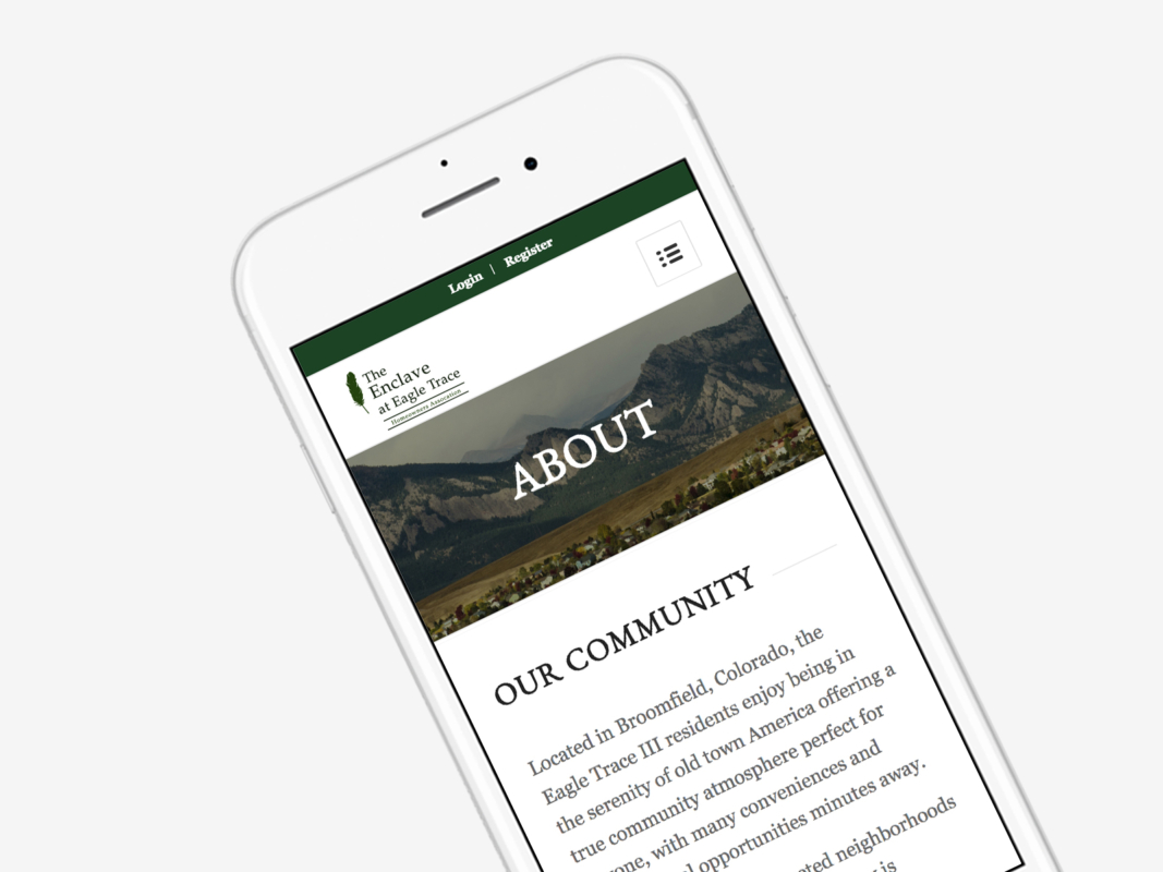 The Enclave at Eagle Trace HOA Website